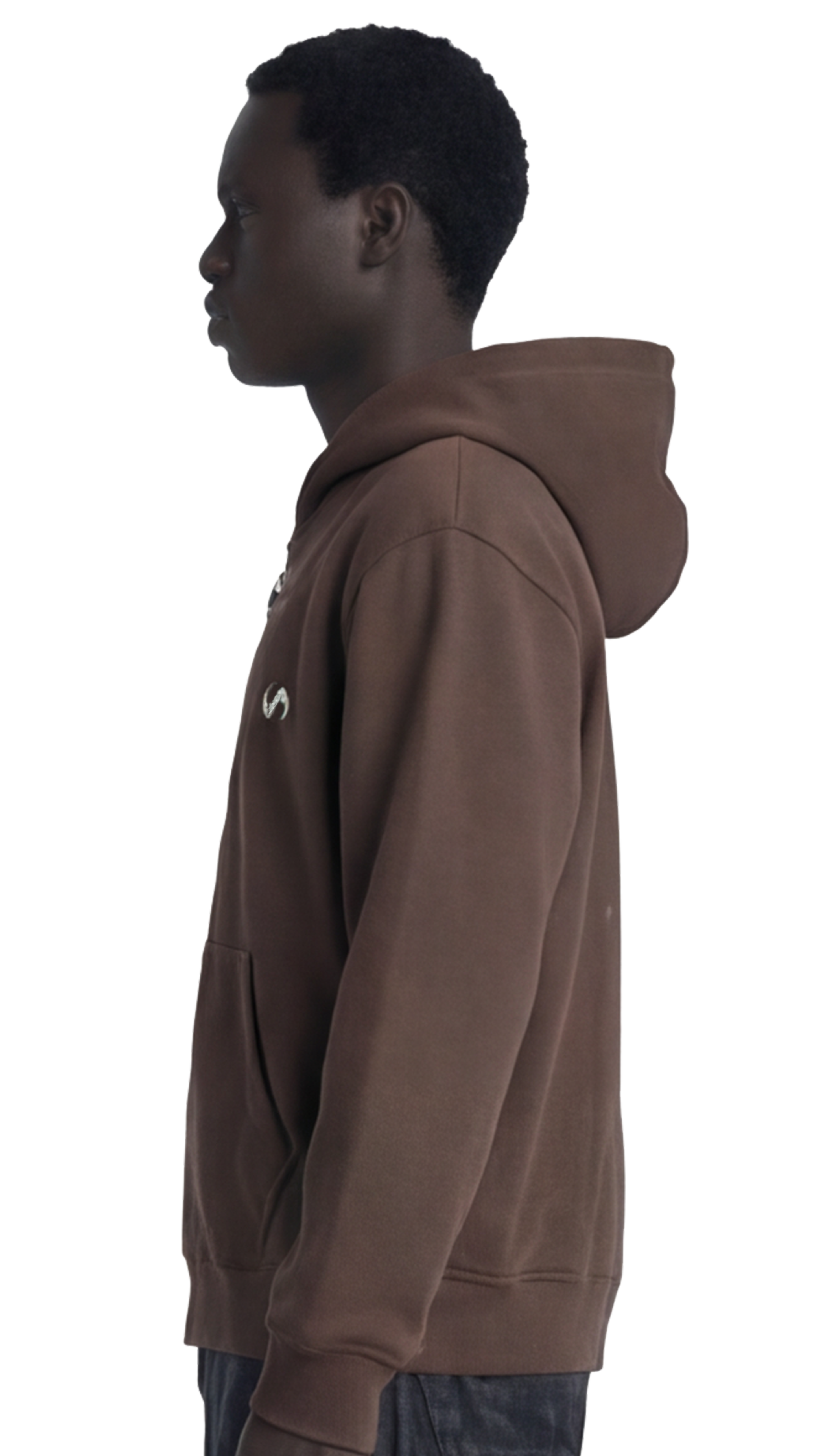 BROWN SIDE JACKET